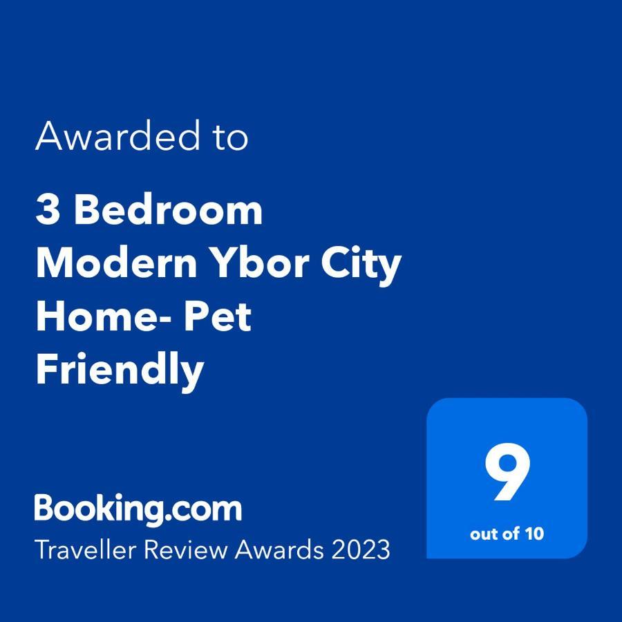 3 Bedroom Modern Ybor City Home- Pet Friendly تامبا المظهر الخارجي الصورة